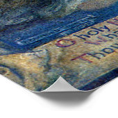 Henry Raymond Thompson: O Heilige Nacht Poster (Hoek)