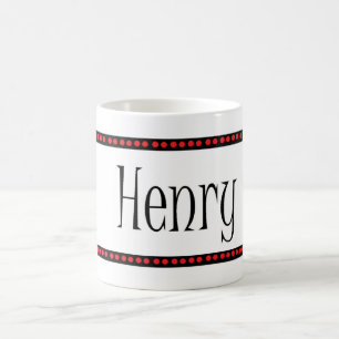 Henry Stippen Name Koffiemok
