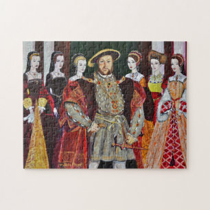 Henry The Aachtste en Zijn Zes Wives Legpuzzel