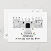 Henry V Briefkaart (Voorkant / Achterkant)