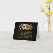 Henry V Quote (Gold Version) Kaart (Gele Bloem)