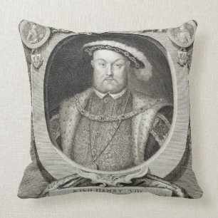 Henry VIII (1491-1547), na een schilderij in de Ro Kussen