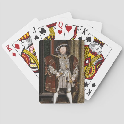 Henry VIII - Cartes de jeu (dos)