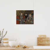 Henry VIII, Elizabeth I en Edward VI Poster (Keuken)