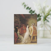 Henry VIII en Anne Boleyn Briefkaart (Staand voorkant)