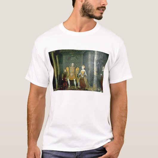 Henry VIII en Family T-shirt (Voorkant)