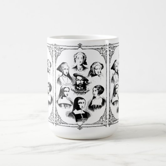 Henry VIII en Zes Wives Mok (Center)