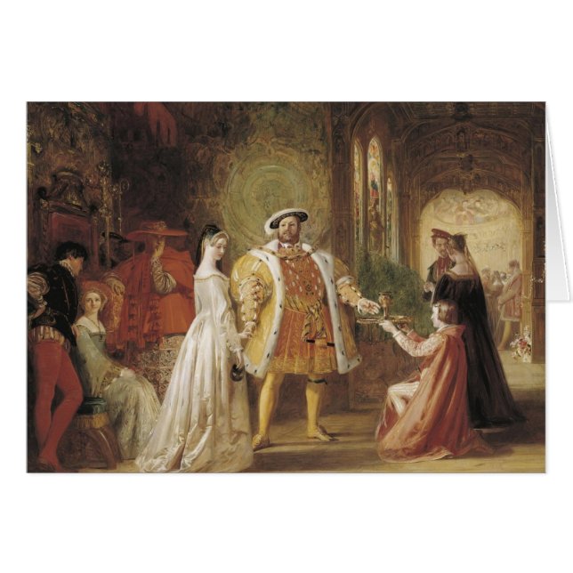 Henry VIII et Anne Boleyn (Devant horizontal)