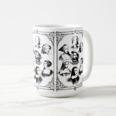 Henry VIII et sa tasse de six épouses (Devant droit)