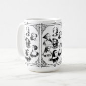 Henry VIII et sa tasse de six épouses (Devant gauche)