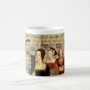 Henry VIII et sa tasse d'épouses