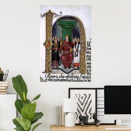 Henry VIII, initiaal detail Poster (Thuiskantoor)