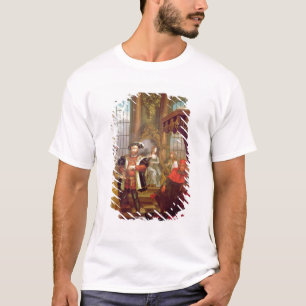 Henry VIII introduceert Anne Boleyn voor de rechtb T-shirt