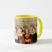 Henry VIII parties scintillant Mug (Devant droit)