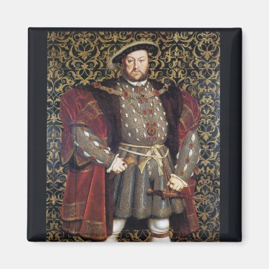 Henry VIII Portrait Magneet (Voorkant)