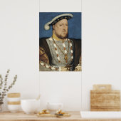 Henry VIII - Ruler Poster (Keuken)