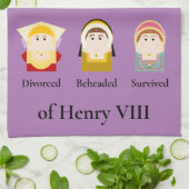 Henry VIII Six Wives, Tudor Theedoek (Gevouwen)