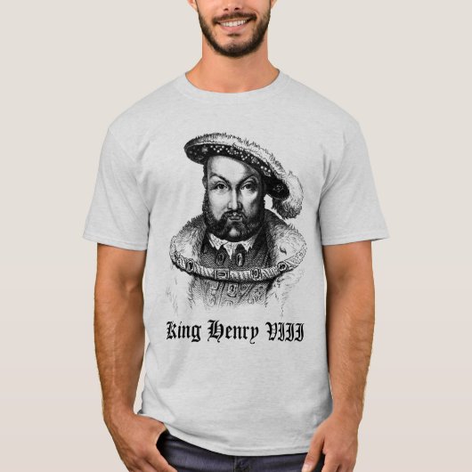 Henry VIII T-shirt (Voorkant)