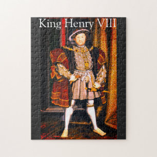 Henry VIII Tudors History King England Six Wives J Legpuzzel
