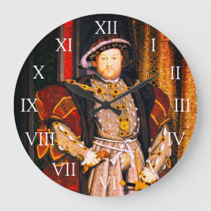 Henry VIII Tudors History King England zes Wives Grote Klok
