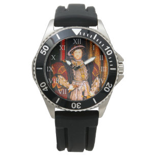 Henry VIII Tudors History King England zes Wives Horloge