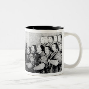 Henry VIII Tweekleurige Koffiemok