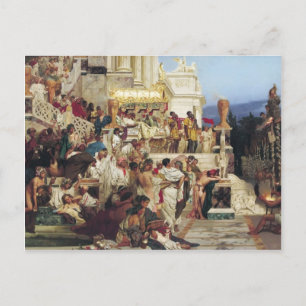 Henryk Siemiradzki- Nero's Torches Briefkaart