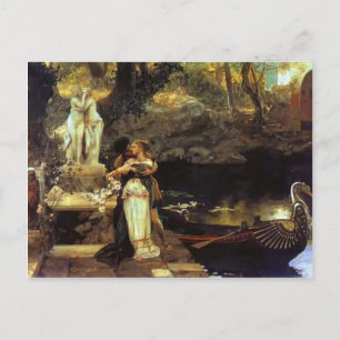 Henryk Siemiradzki- Volgend op het voorbeeld van g Briefkaart