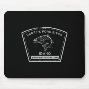 Henry's Fork River Idaho Vliegvissen Muismat