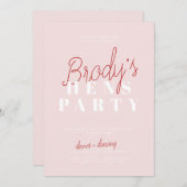 Hens Party Invitation - Brody Kaart (Voorkant / Achterkant)