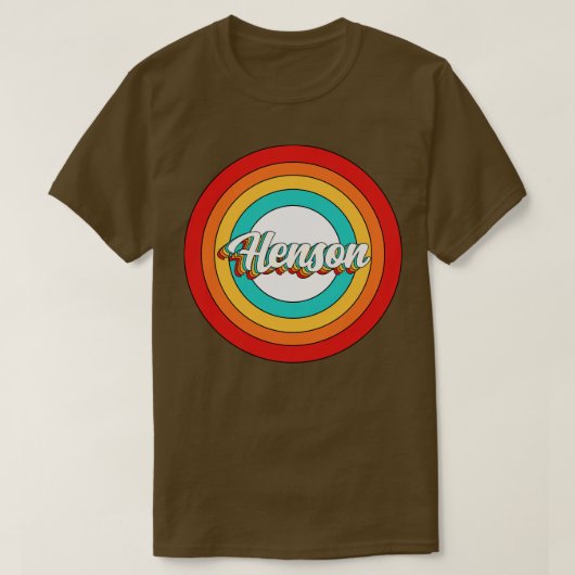 Henson Naam Shirt Henson Circle (Design voorkant)
