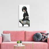 Hentai Rush Meisje SingleZ Canvas Print (Insitu (Woonkamer))