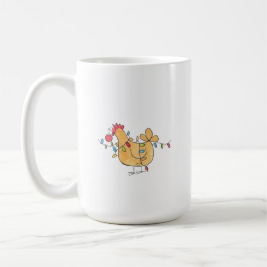 Hentangle Holiday Mug (Gauche)