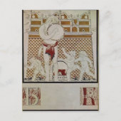 Heorhiy Narbut-blad "B" van het Oekraïense alfabet Briefkaart (Voorkant)