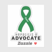 Hepatitis B Advocate Vinyl Sticker (Vel)