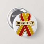Hepatitis C Ronde Button 5,7 Cm (Voorkant /achterkant)