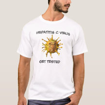 Hepatitis C Virus t-shirt