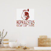 Hephaestus Poster (Keuken)
