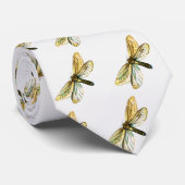 Hepialus humuli vrouw - Ghost Moth of Ghost Swift Stropdas (Opgerold)