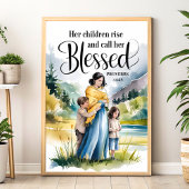 Her Children Rise – Christelijke muurkunst voor vr Poster