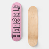 HER$ELF SKATEBOARDS (Voorkant)