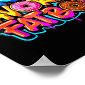 Her Favorite Fatboy Funny Donut Lover Humor Poster (Hoek)