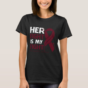Her Fight Is My Fight THROMBOPHILIA AWARENESS Feat T-shirt