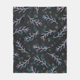 Her Four Seasons – Winter Pattern Fleece Deken