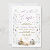 Her Next Chapter Bridal Shower Kaart (Voorkant)