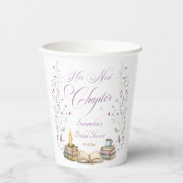 Her Next Chapter Bridal Shower  Papieren Bekers