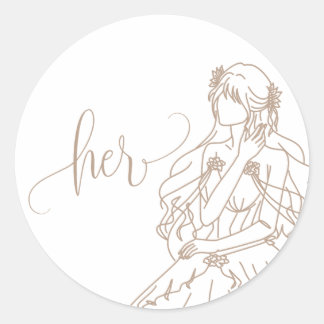 Her Ronde Sticker