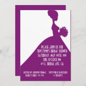 HER Uitnodiging-PAARS Kaart (Voorkant / Achterkant)