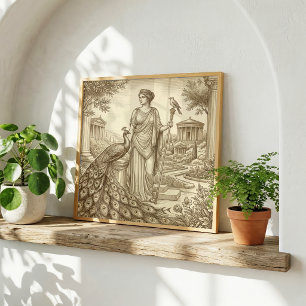 Hera Griekse Mythologie Poster