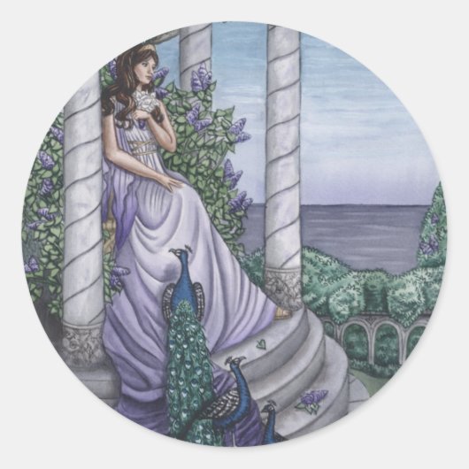 Hera Ronde Sticker (Voorkant)